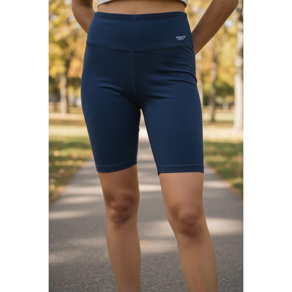 Old Navy Womens Yoga Shorts Size XL Dark Teal Excellent Condition